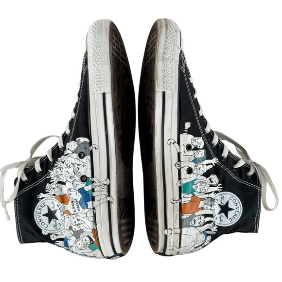 Men's Converse All Star Chuck Taylor Hi 'Crowd' High Top Sneakers Black | Sz 11 - Picture 7 of 15